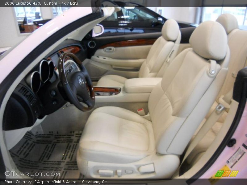  2006 SC 430 Ecru Interior