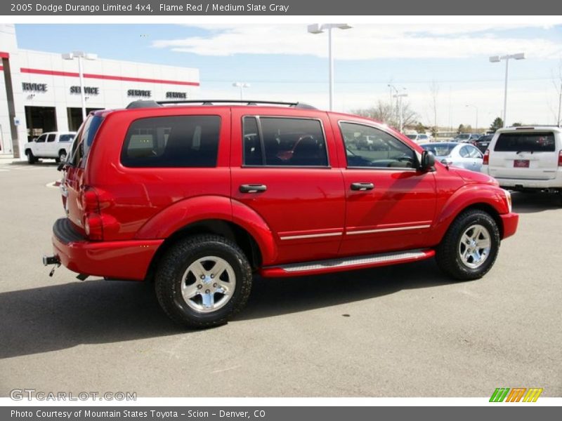 Flame Red / Medium Slate Gray 2005 Dodge Durango Limited 4x4