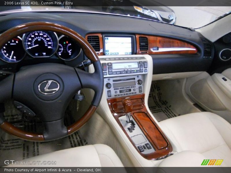 Dashboard of 2006 SC 430