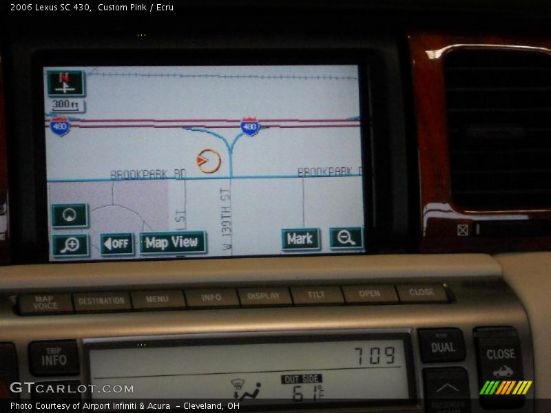 Navigation of 2006 SC 430