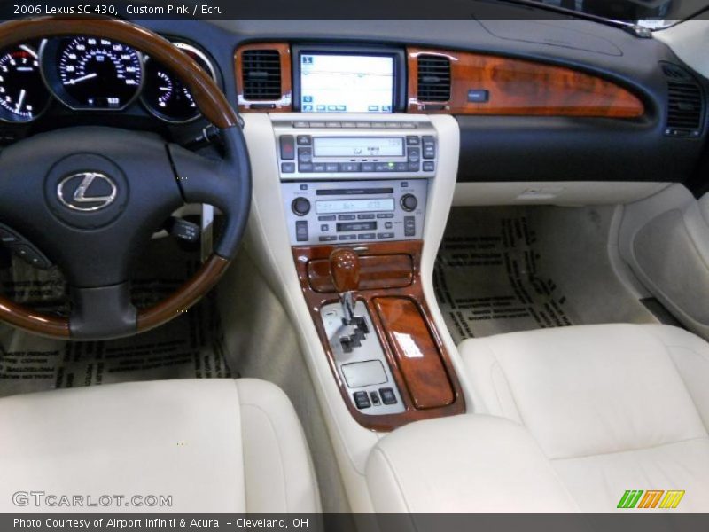 Dashboard of 2006 SC 430