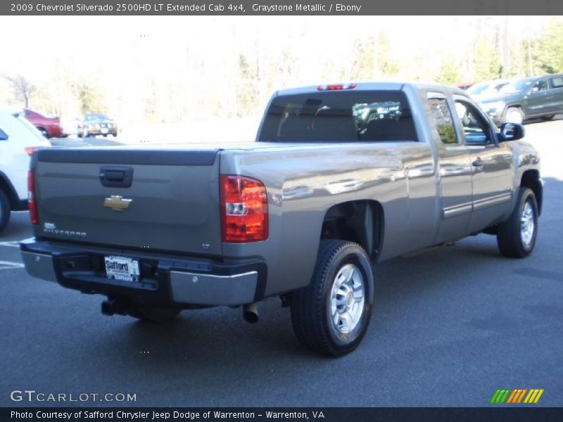 Graystone Metallic / Ebony 2009 Chevrolet Silverado 2500HD LT Extended Cab 4x4