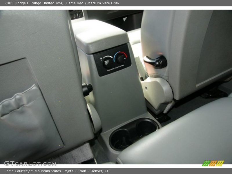 Flame Red / Medium Slate Gray 2005 Dodge Durango Limited 4x4