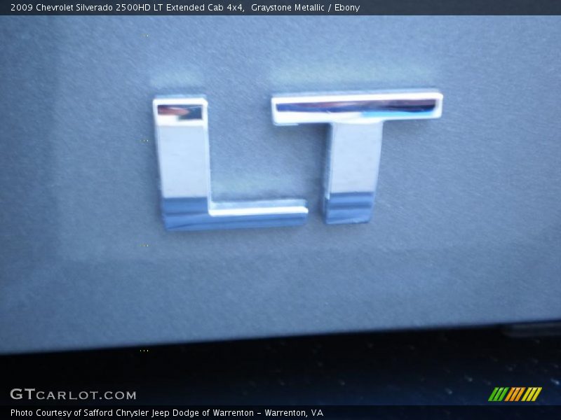 Graystone Metallic / Ebony 2009 Chevrolet Silverado 2500HD LT Extended Cab 4x4