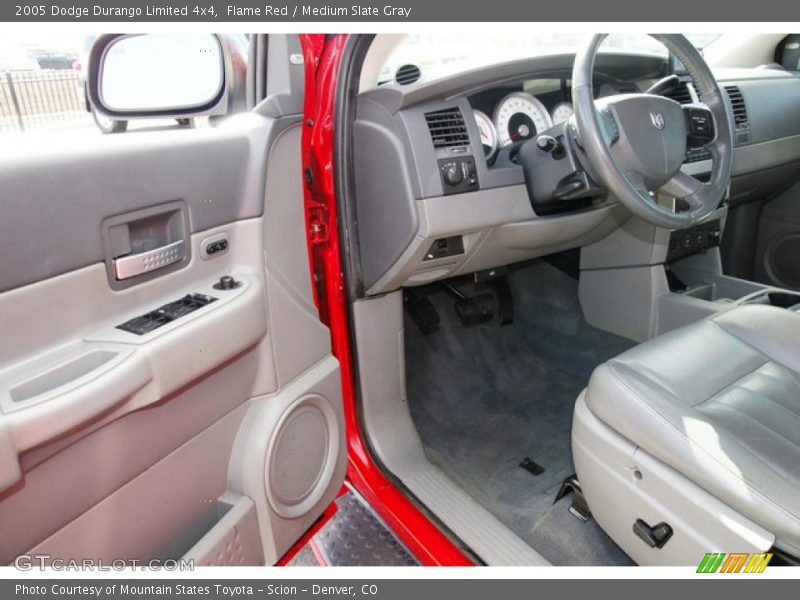 Flame Red / Medium Slate Gray 2005 Dodge Durango Limited 4x4