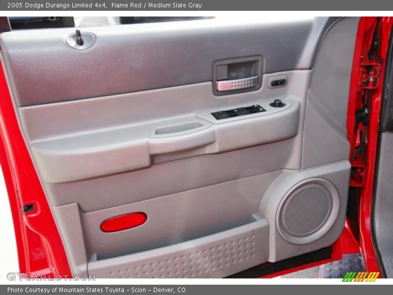 Flame Red / Medium Slate Gray 2005 Dodge Durango Limited 4x4