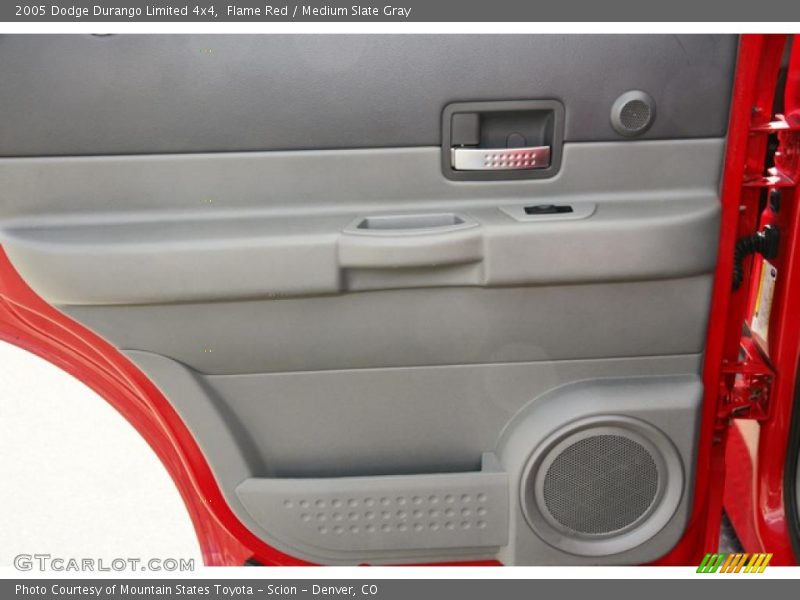 Flame Red / Medium Slate Gray 2005 Dodge Durango Limited 4x4