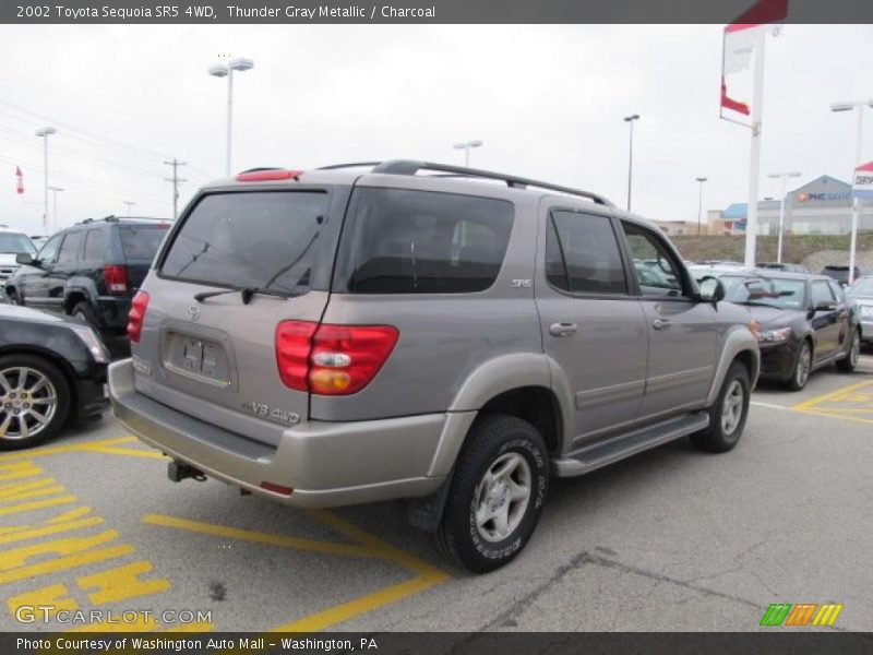 Thunder Gray Metallic / Charcoal 2002 Toyota Sequoia SR5 4WD
