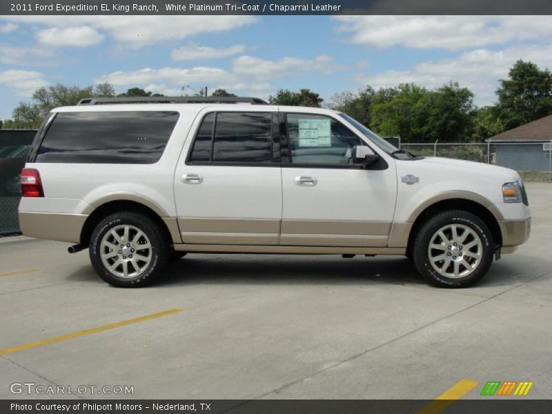  2011 Expedition EL King Ranch White Platinum Tri-Coat