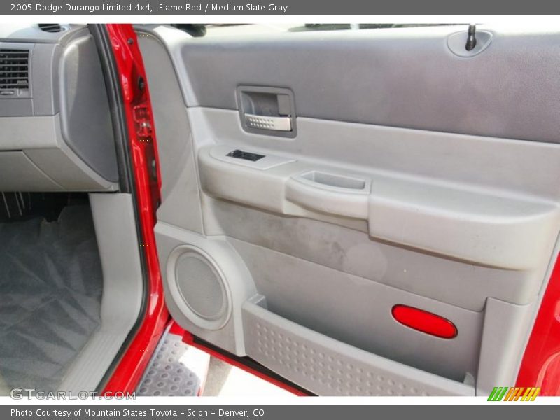 Flame Red / Medium Slate Gray 2005 Dodge Durango Limited 4x4