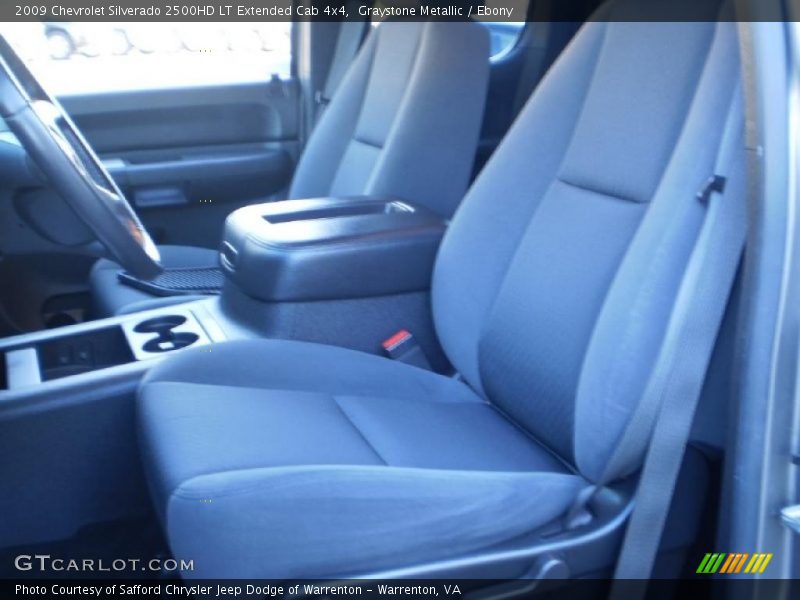 Graystone Metallic / Ebony 2009 Chevrolet Silverado 2500HD LT Extended Cab 4x4