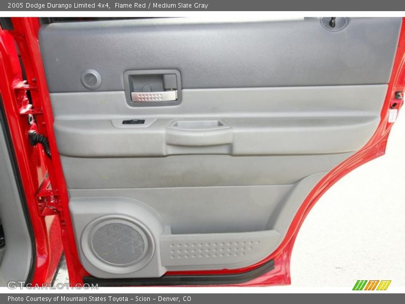 Flame Red / Medium Slate Gray 2005 Dodge Durango Limited 4x4