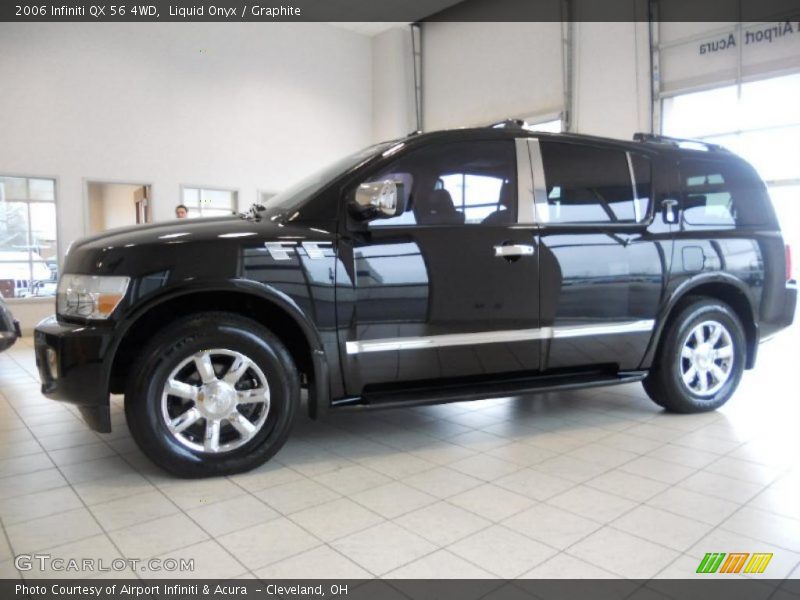 Liquid Onyx / Graphite 2006 Infiniti QX 56 4WD