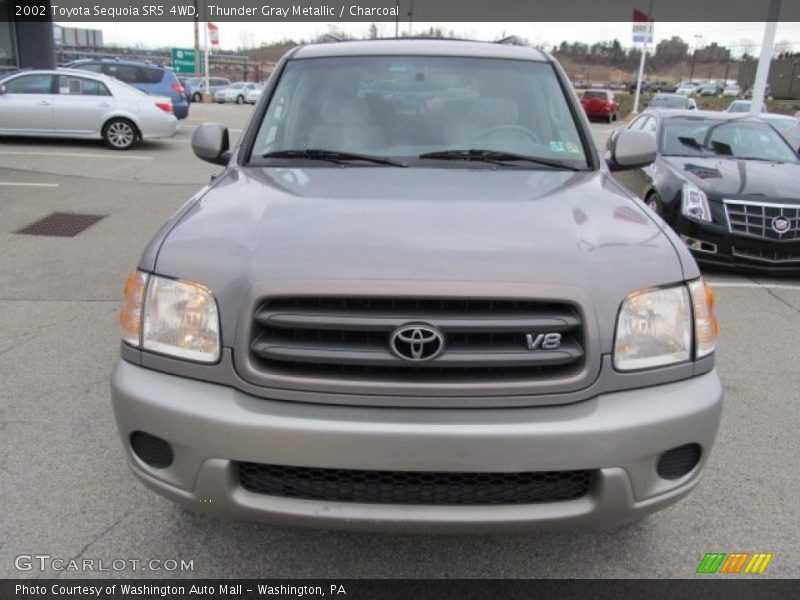 Thunder Gray Metallic / Charcoal 2002 Toyota Sequoia SR5 4WD