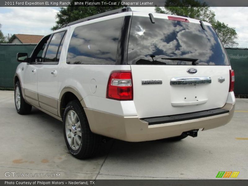  2011 Expedition EL King Ranch White Platinum Tri-Coat