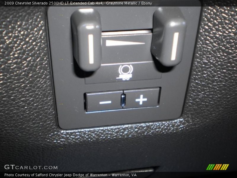 Graystone Metallic / Ebony 2009 Chevrolet Silverado 2500HD LT Extended Cab 4x4