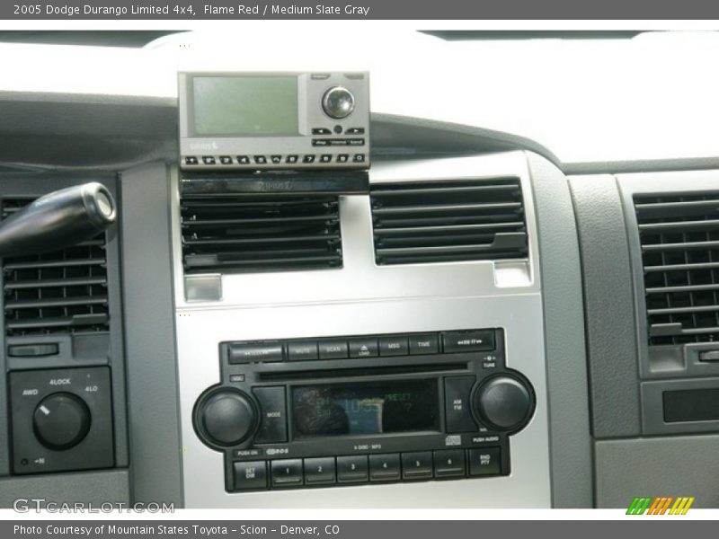 Flame Red / Medium Slate Gray 2005 Dodge Durango Limited 4x4