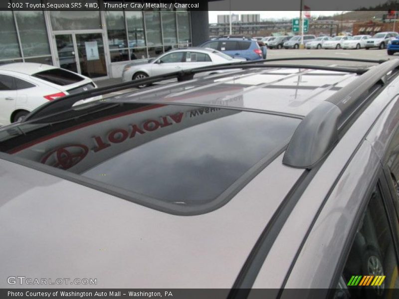 Thunder Gray Metallic / Charcoal 2002 Toyota Sequoia SR5 4WD