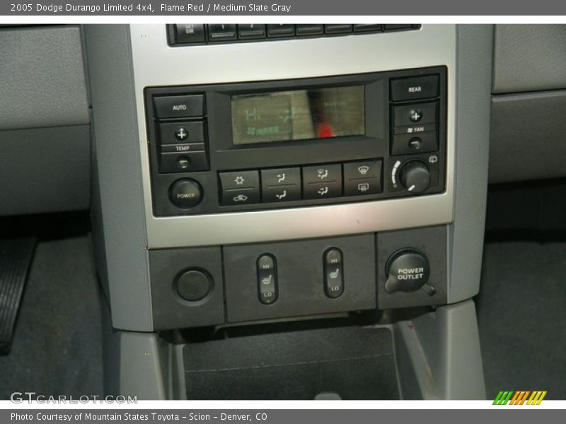 Controls of 2005 Durango Limited 4x4