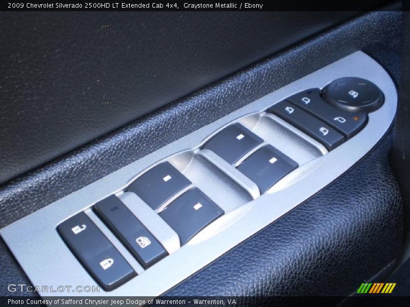 Graystone Metallic / Ebony 2009 Chevrolet Silverado 2500HD LT Extended Cab 4x4