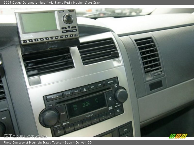 Flame Red / Medium Slate Gray 2005 Dodge Durango Limited 4x4