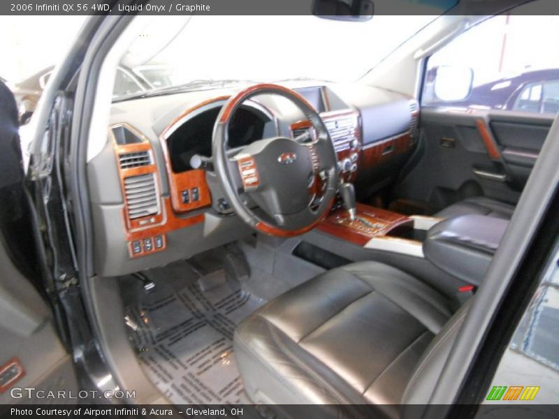 Liquid Onyx / Graphite 2006 Infiniti QX 56 4WD