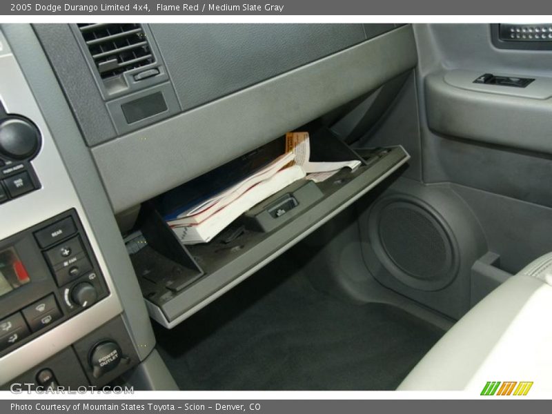 Flame Red / Medium Slate Gray 2005 Dodge Durango Limited 4x4