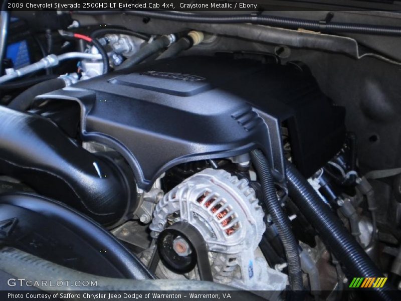 Graystone Metallic / Ebony 2009 Chevrolet Silverado 2500HD LT Extended Cab 4x4