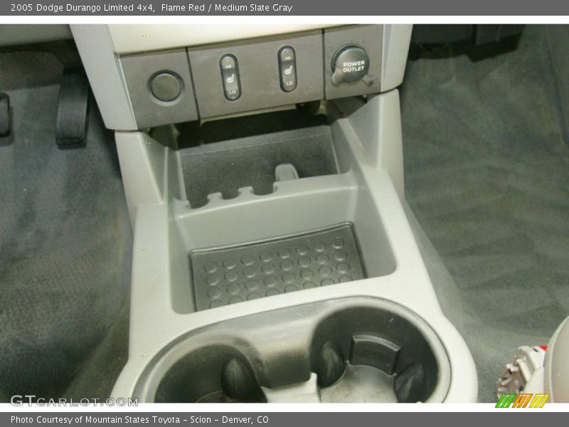 Flame Red / Medium Slate Gray 2005 Dodge Durango Limited 4x4