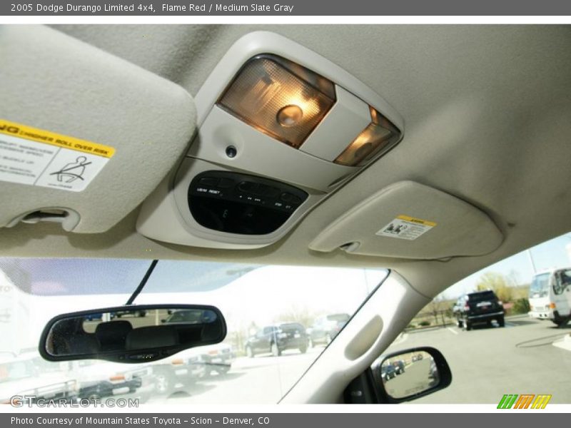 Flame Red / Medium Slate Gray 2005 Dodge Durango Limited 4x4
