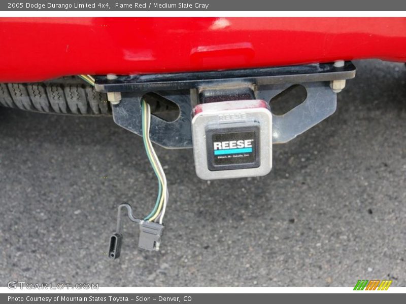 Flame Red / Medium Slate Gray 2005 Dodge Durango Limited 4x4