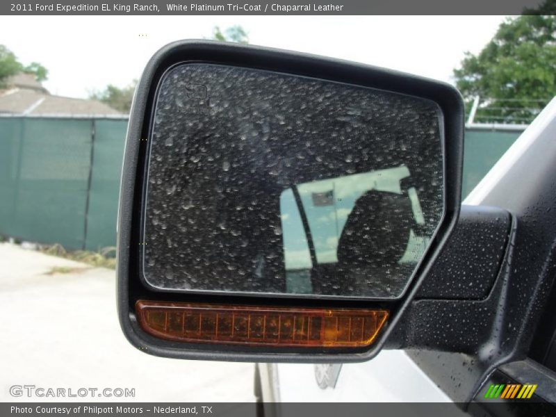 White Platinum Tri-Coat / Chaparral Leather 2011 Ford Expedition EL King Ranch