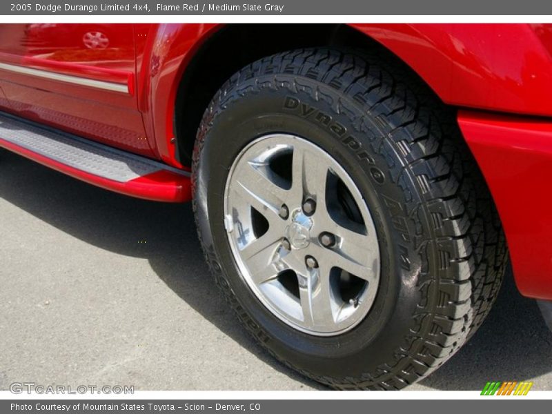 Flame Red / Medium Slate Gray 2005 Dodge Durango Limited 4x4