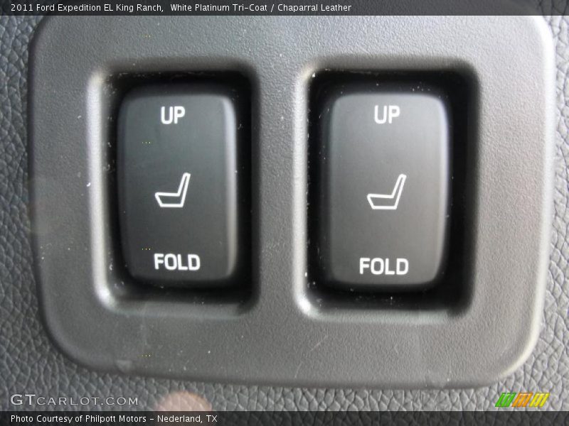 White Platinum Tri-Coat / Chaparral Leather 2011 Ford Expedition EL King Ranch