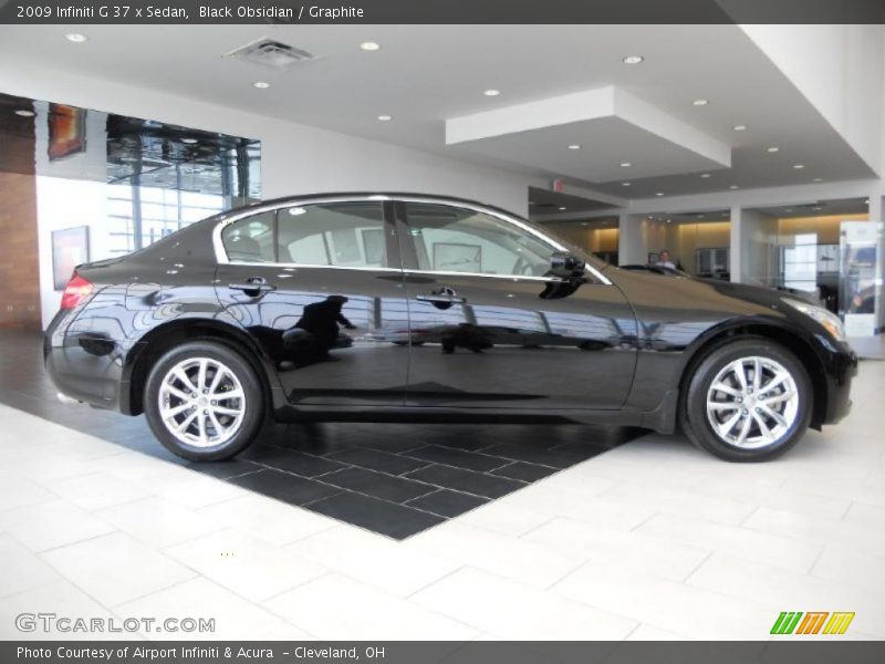 Black Obsidian / Graphite 2009 Infiniti G 37 x Sedan