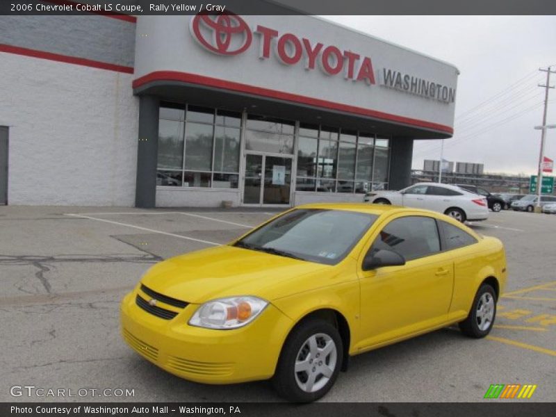 Rally Yellow / Gray 2006 Chevrolet Cobalt LS Coupe