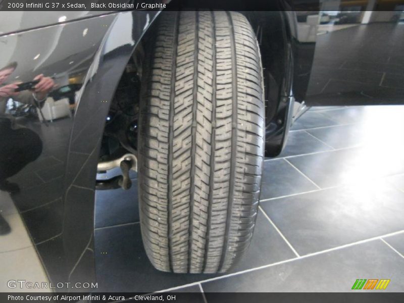Black Obsidian / Graphite 2009 Infiniti G 37 x Sedan
