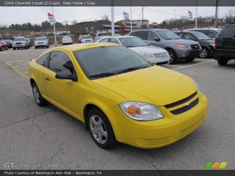Rally Yellow / Gray 2006 Chevrolet Cobalt LS Coupe