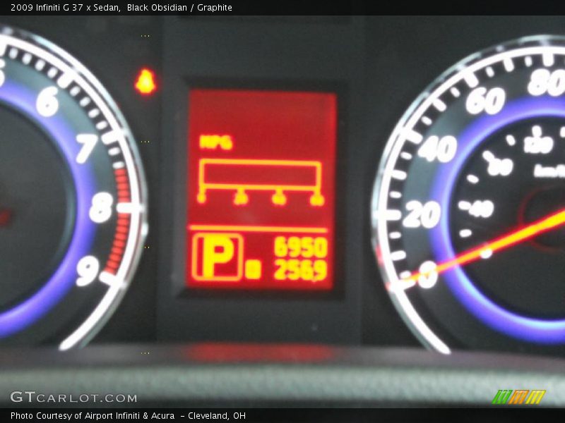 Black Obsidian / Graphite 2009 Infiniti G 37 x Sedan