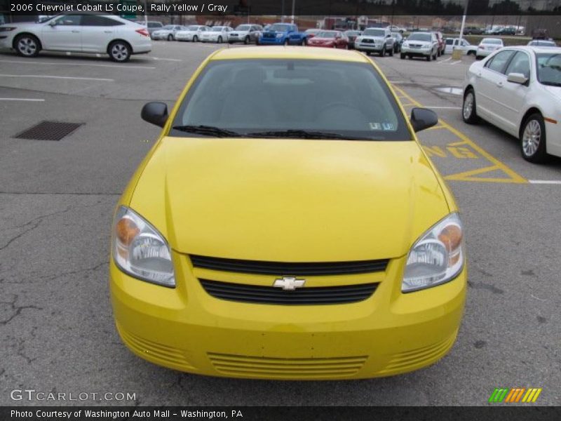 Rally Yellow / Gray 2006 Chevrolet Cobalt LS Coupe