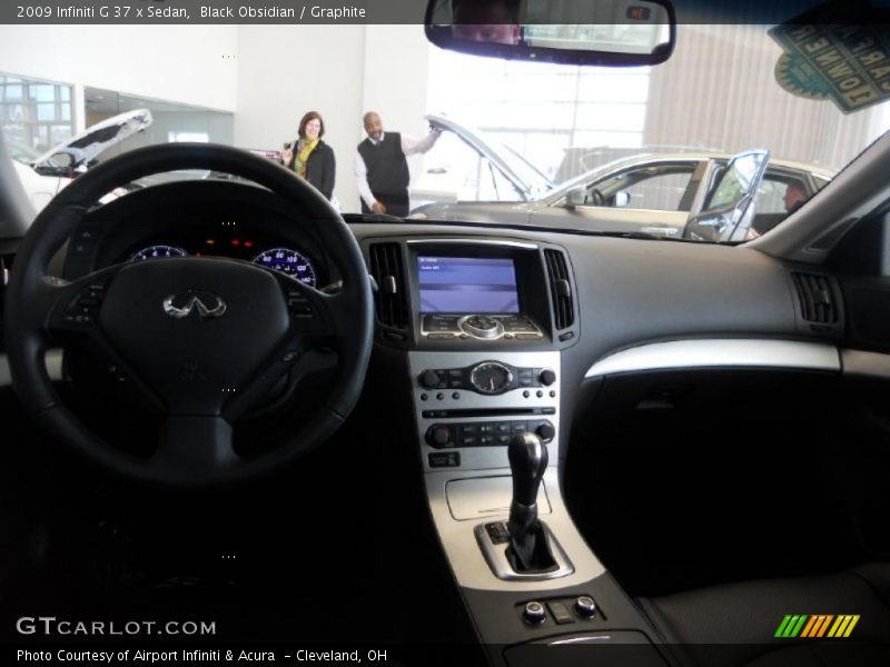 Black Obsidian / Graphite 2009 Infiniti G 37 x Sedan