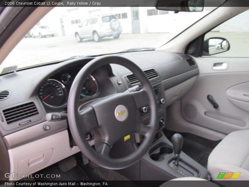 Rally Yellow / Gray 2006 Chevrolet Cobalt LS Coupe