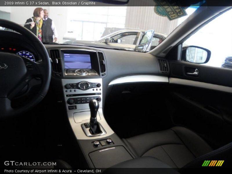 Black Obsidian / Graphite 2009 Infiniti G 37 x Sedan