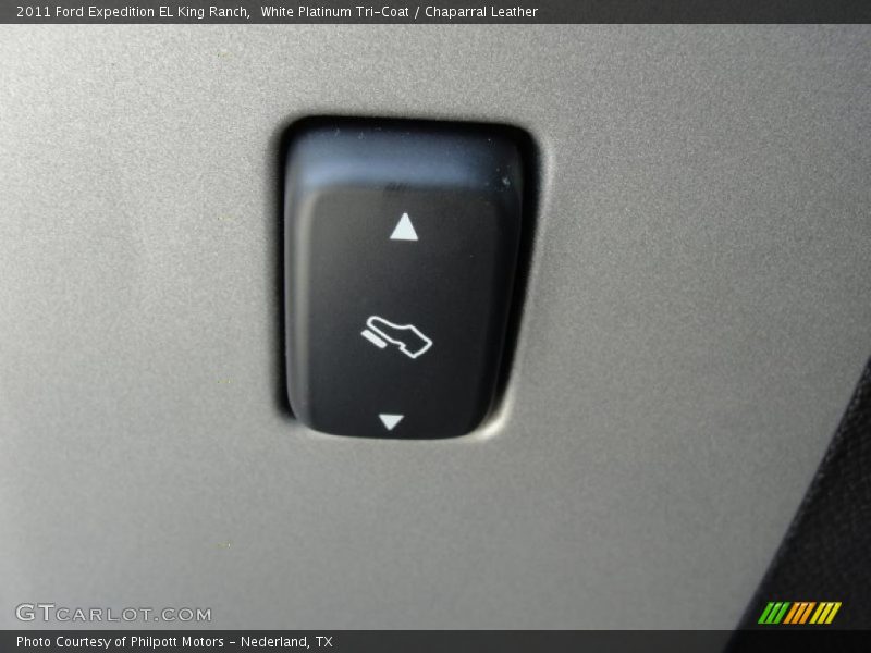White Platinum Tri-Coat / Chaparral Leather 2011 Ford Expedition EL King Ranch