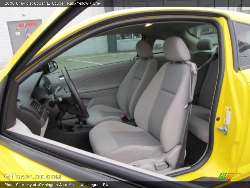Rally Yellow / Gray 2006 Chevrolet Cobalt LS Coupe