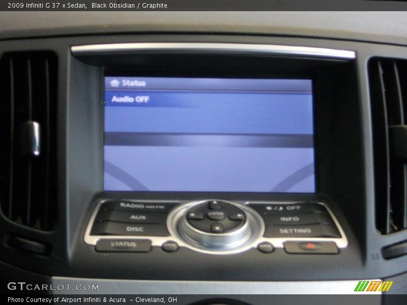 Black Obsidian / Graphite 2009 Infiniti G 37 x Sedan
