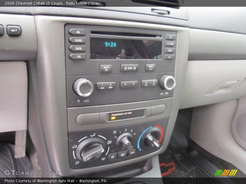 Rally Yellow / Gray 2006 Chevrolet Cobalt LS Coupe