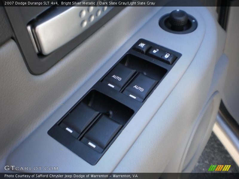 Bright Silver Metallic / Dark Slate Gray/Light Slate Gray 2007 Dodge Durango SLT 4x4