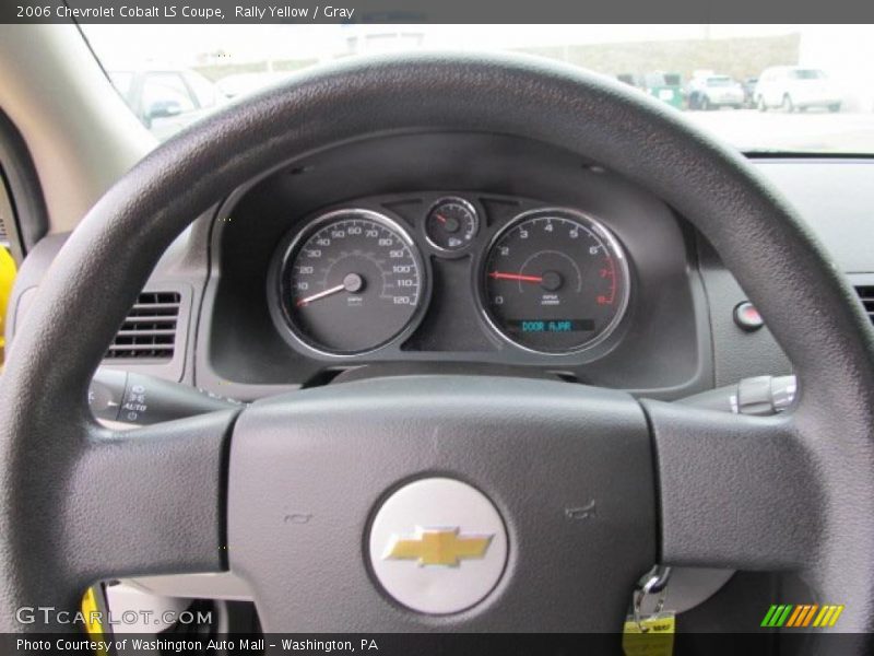 Rally Yellow / Gray 2006 Chevrolet Cobalt LS Coupe