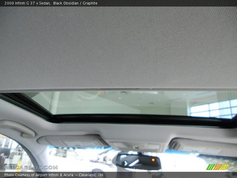 Black Obsidian / Graphite 2009 Infiniti G 37 x Sedan
